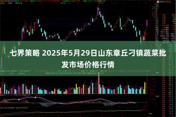 七界策略 2025年5月29日山东章丘刁镇蔬菜批发市场价格行情